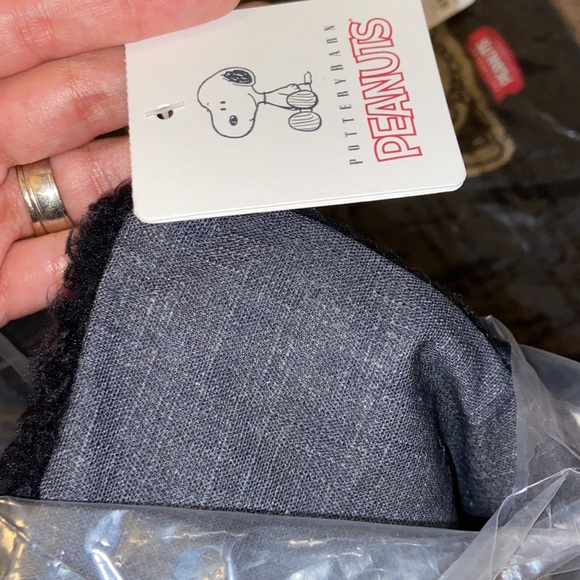 Pottery Barn Bedding Pottery Barn Snoopy Peanuts Pillow Cover New With Tags Love Poshmark